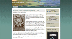 Desktop Screenshot of lehuaparker.com
